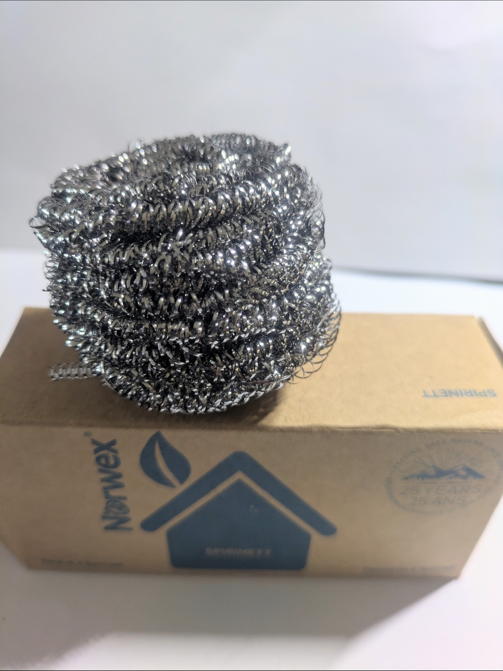 Norwex Spirinet Stainless Steel Scrub 2 Pack "NOT INCLUDED IN BUNDLE SALE"